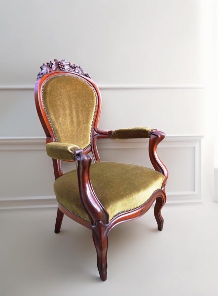 fauteuil-Belle-Epoque-Black-Forest-Louis-Philippe-XV-XVI-armchair-neo-rococo-biedermeier-armstoel